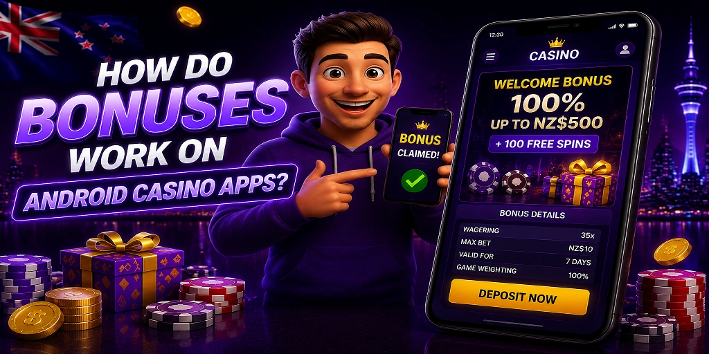 How Do Bonuses Work On Android Casino Apps