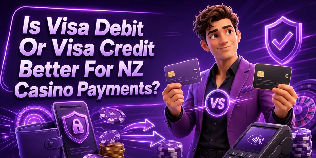 Is Visa Debit Or Visa Credit Better For NZ Casino Payments