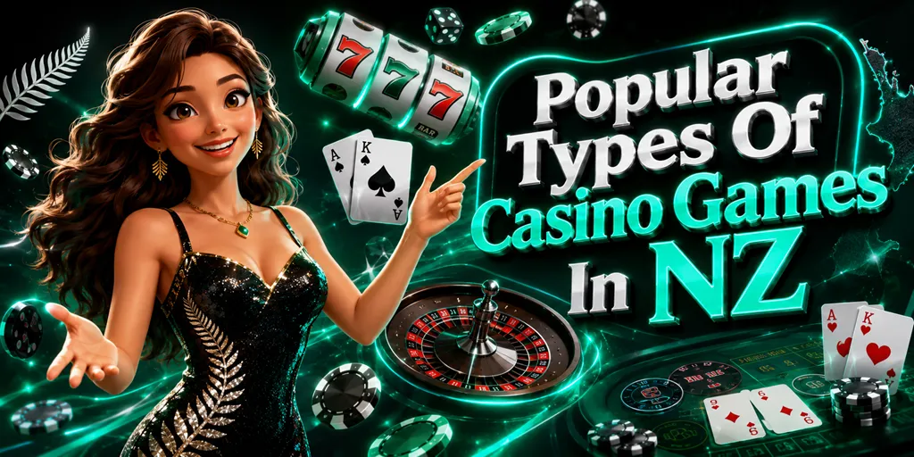 Popular Types Of Casino Games In NZ