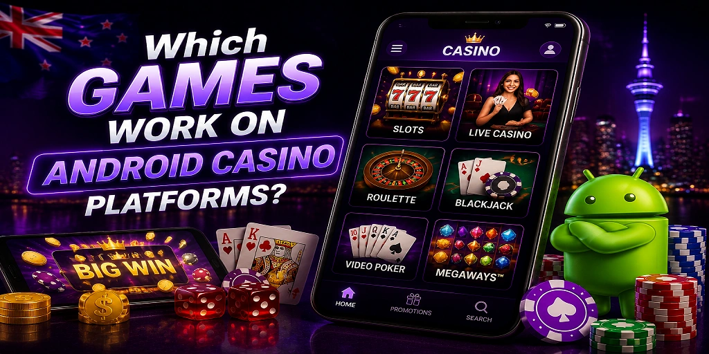 Which Games Work On Android Casino Platforms?