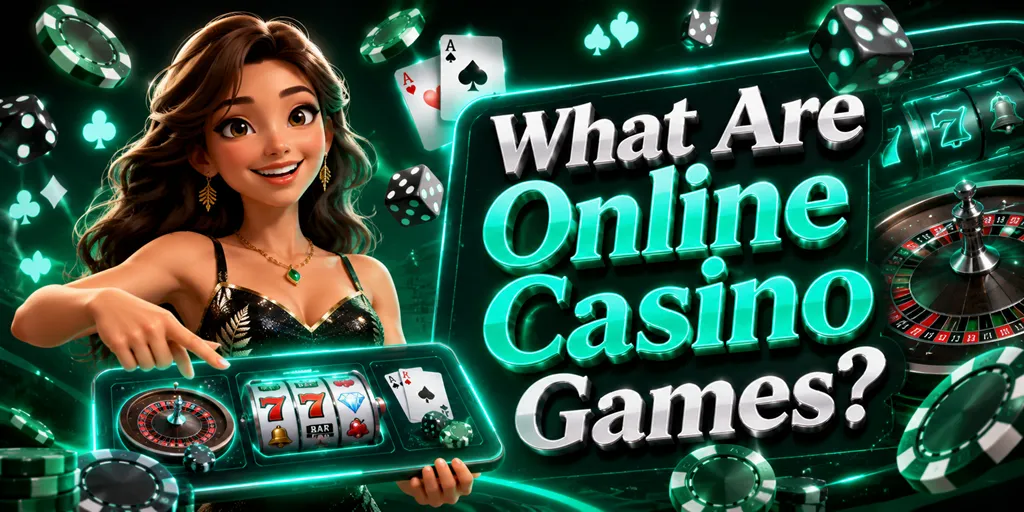 what are online casino games