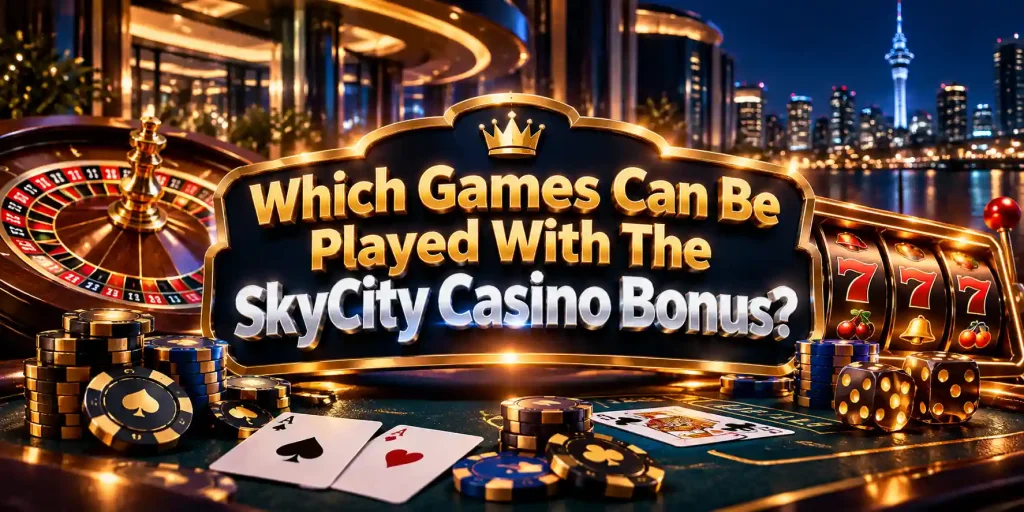 Which Games Can Be Played With The SkyCity Casino Bonus